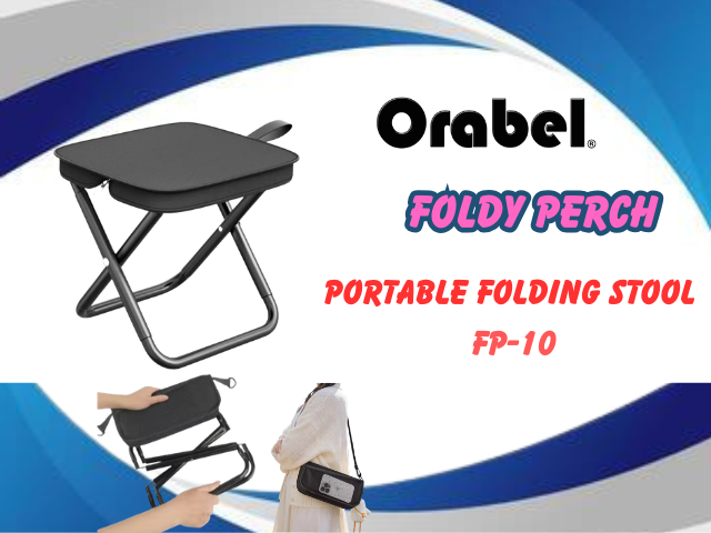 Orabel Foldy Perch Portable Folding Stool FP-10