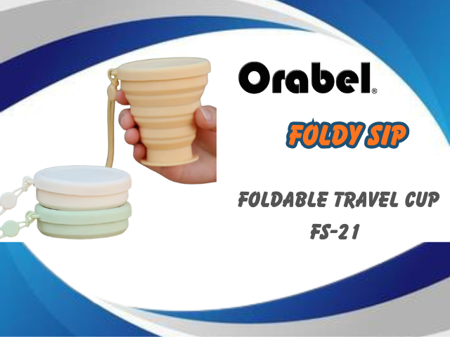 Orabel Foldy Sip Foldable Travel Cup Fs-21