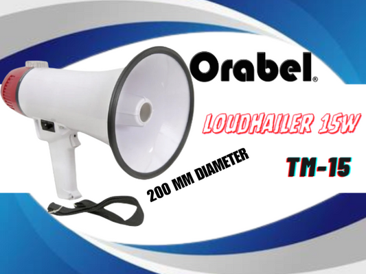 Orabel Loudhailer 15w TM15