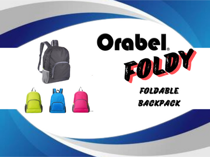 Orabel Foldy Foldable backpack.