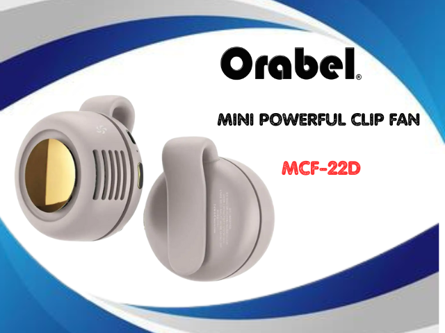 Orabel Mini Clip fan ( Mcf-22d) – ORABEL SINGAPORE