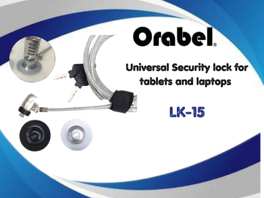 Orabel universal security lock for Tablets and laptops LK-15