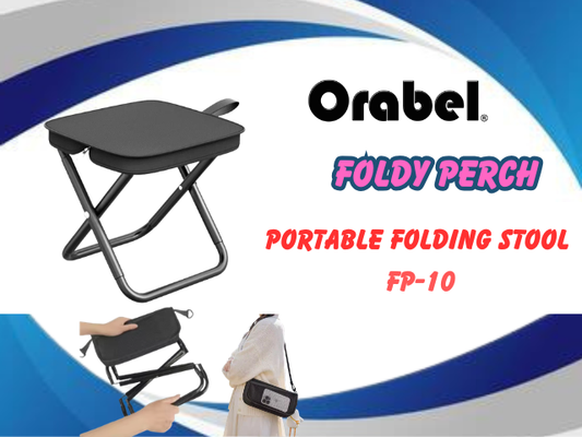 Orabel Foldy Perch Portable Folding Stool FP-10