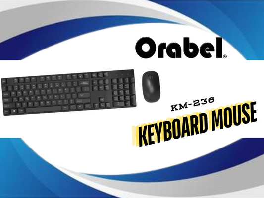 ORABEL KM236 KEYBOARD AND MOUSE