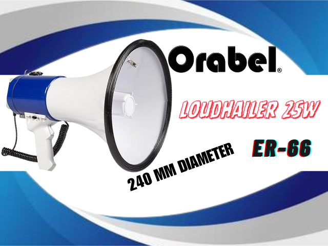 Orabel Loudhailer 25W ER66