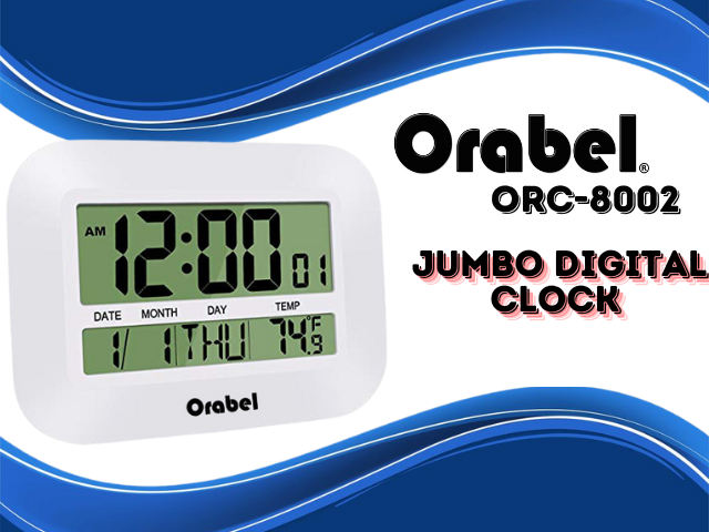 Orabel Digital Wall clock ( Orc8002)