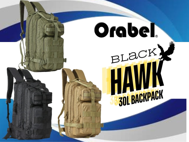 Orabbel ORABEL BLACK HAWK 30L BACKPACK ORB-1804 – ORABEL SINGAPORE