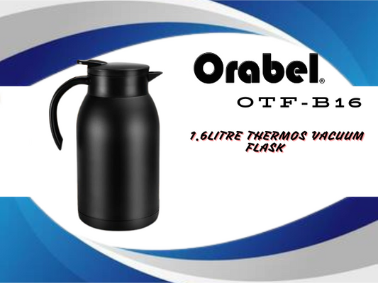 ORABEL THERMOS VACUUM FLASK 1.6L OTF-B16