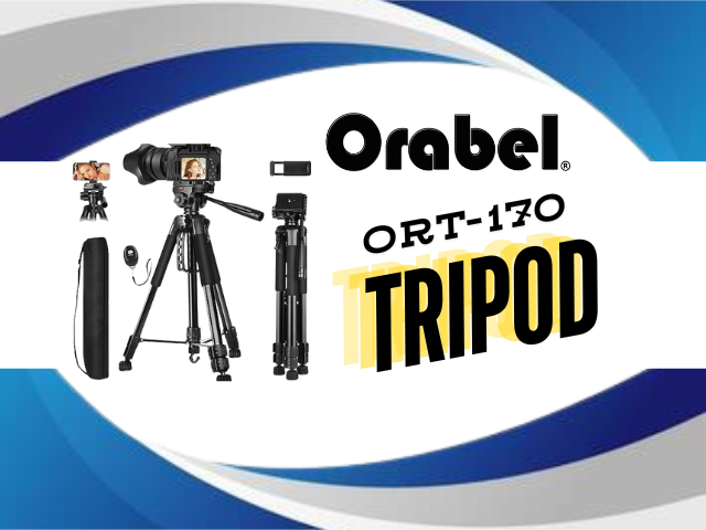 Orabbel ORABEL CAMERA TRIPOD WITH ADJUSTABLE HEIGHT ORT-170 – ORABEL SINGAPORE